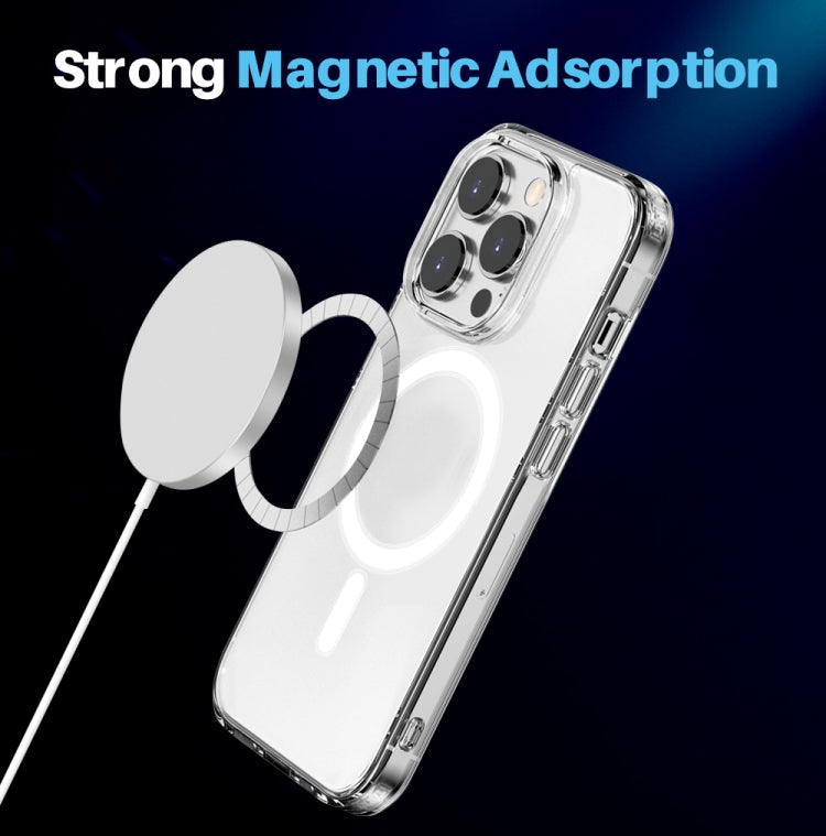 For iPhone 13 Pro Max NORTHJO 3 in 1 Magsafe Clear Phone Case with Screen Film + Rear Lens Film - iPhone 13 Pro Max Cases by NORTHJO | Online Shopping UK | buy2fix