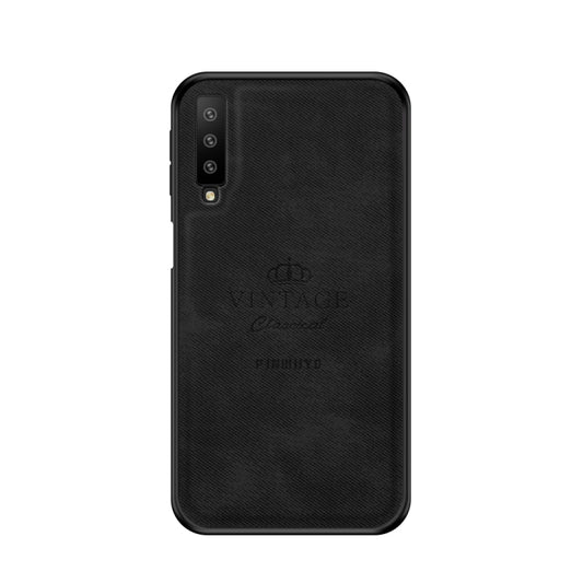 PINWUYO Shockproof Waterproof Full Coverage PC + TPU + Skin Protective Case for Galaxy A7 2018/A750(Black) - Galaxy Phone Cases by PINWUYO | Online Shopping UK | buy2fix