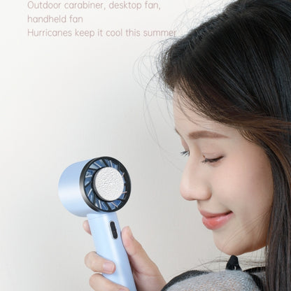 WX-625 Cold Compress Function Portable Mini Summer Fan Handheld Cooling Fan(Light Purple) - Electric Fans by buy2fix | Online Shopping UK | buy2fix