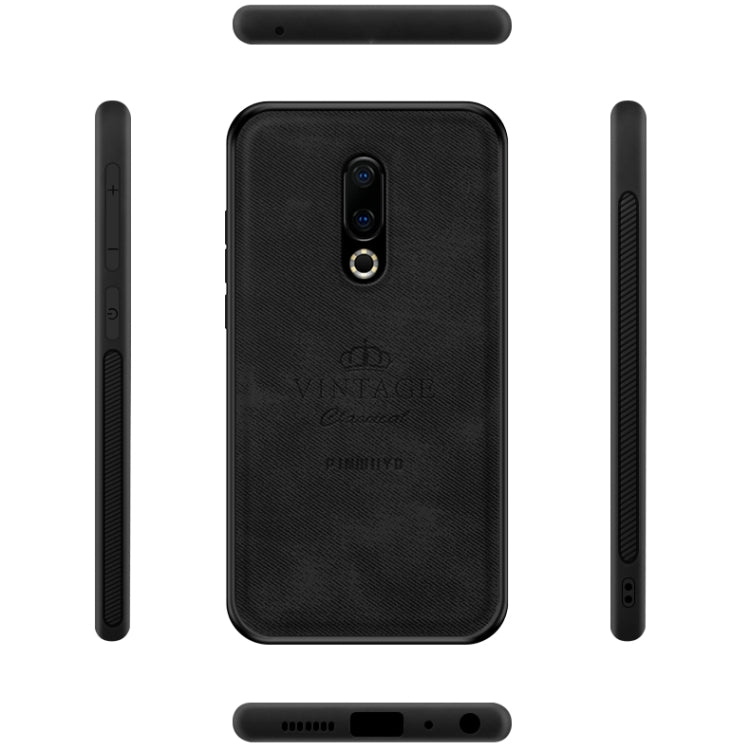 PINWUYO Shockproof Waterproof Full Coverage PC + TPU + Skin Protective Case for Meizu 16 Plus(Black) - Meizu by PINWUYO | Online Shopping UK | buy2fix