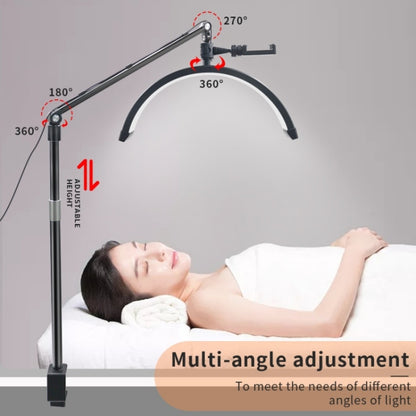 D-M30X 23 inch Half Moon Shape Beauty Manicure Lamp Curved Fill Light, Plug:AU Plug - Selfie Light by buy2fix | Online Shopping UK | buy2fix