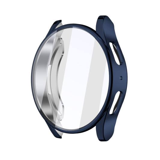 For Samsun Galaxy Watch 7 40mm Full Coverage TPU Electroplated Watch Protective Case(Midnight Blue) - Watch Cases by buy2fix | Online Shopping UK | buy2fix
