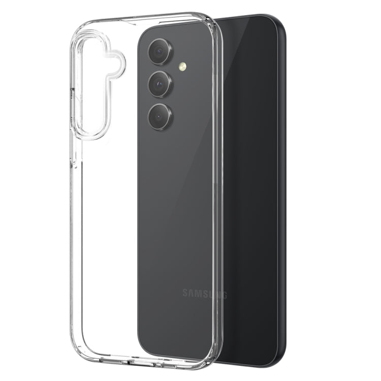 For Samsung Galaxy S23 FE 5G NORTHJO 3 in 1 TPU Phone Case with Screen Protector and Lens Film(Transparent) - Galaxy S23 FE 5G Cases by NORTHJO | Online Shopping UK | buy2fix