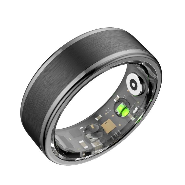 R03 SIZE 8 Smart Ring, Support Heart Rate / Blood Oxygen / Sleep / Multiple Sports Modes(Black) - Smart Rings / Smart Telephones by buy2fix | Online Shopping UK | buy2fix