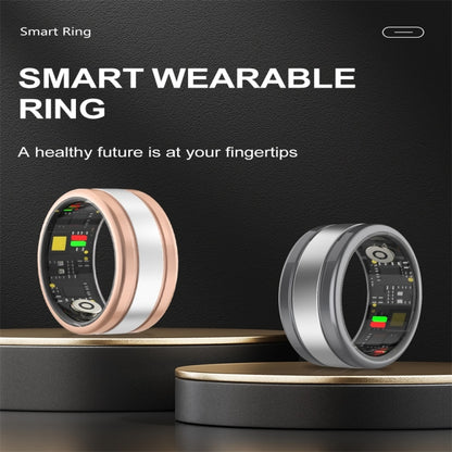 R18 SIZE 10 Smart Ring, Support Heart Rate / Blood Oxygen / Sleep / Multiple Sports Modes(Gold) - Smart Rings / Smart Telephones by buy2fix | Online Shopping UK | buy2fix