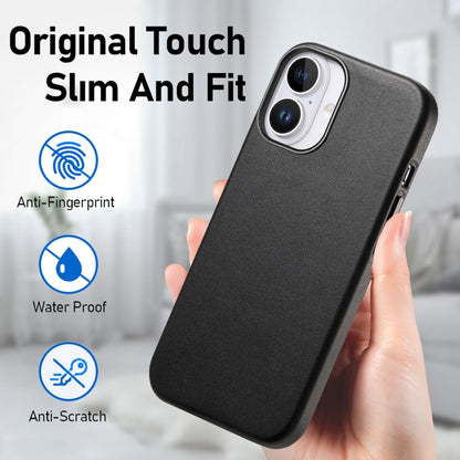 For iPhone 16 Pro Electroplated Metal Button Shockproof Phone Case(Black) - iPhone 16 Pro Cases by buy2fix | Online Shopping UK | buy2fix