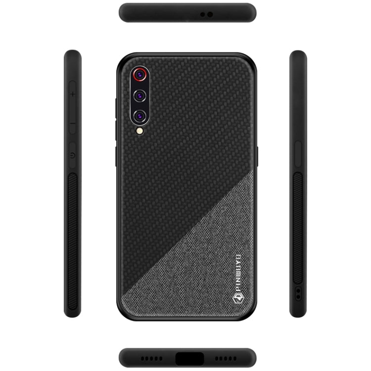 PINWUYO Honors Series Shockproof PC + TPU Protective Case for XIAOMI Mi 9(Brown) - Xiaomi Cases by PINWUYO | Online Shopping UK | buy2fix