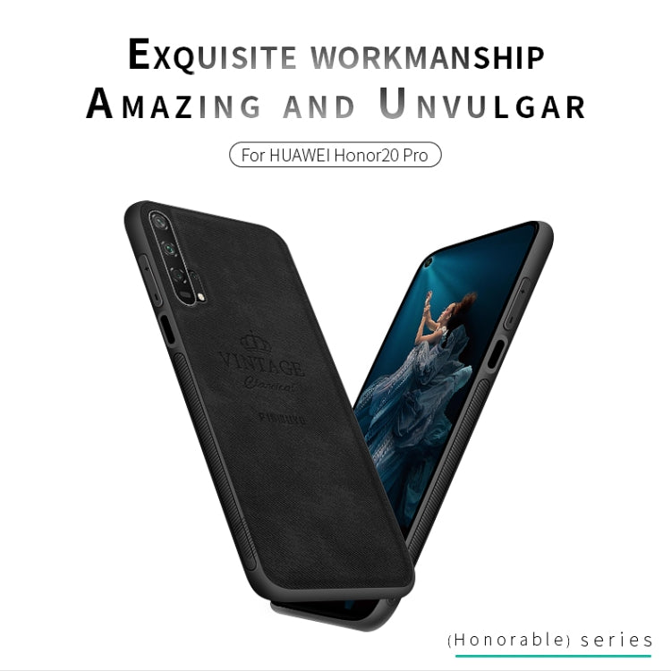 PINWUYO Shockproof Waterproof Full Coverage PC + TPU + Skin Protective Case  for Huawei Honor 20 Pro(Blue) - Honor Cases by 1 | Online Shopping UK | buy2fix