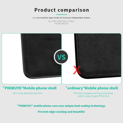 PINWUYO Shockproof Waterproof Full Coverage PC + TPU + Skin Protective Case for Huawei Nova 5i Pro / Mate 30 Lite(Black) - Huawei Cases by PINWUYO | Online Shopping UK | buy2fix