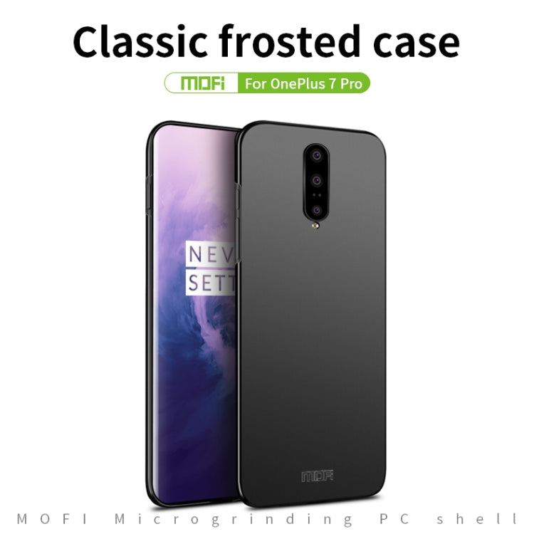 For Oneplus7 Pro MOFI Frosted PC Ultra-thin Hard Case(Rose gold) - OnePlus Cases by MOFI | Online Shopping UK | buy2fix