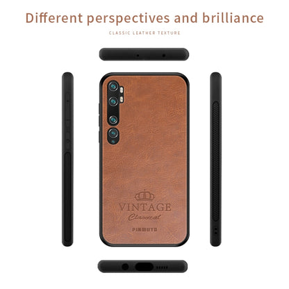 For Xiaomi Mi CC9 Pro / Note10 PINWUYO Pin Rui Series Classical PU Leather + PC + TPU Anti-fall All-inclusive Case (Black) - Xiaomi Cases by PINWUYO | Online Shopping UK | buy2fix