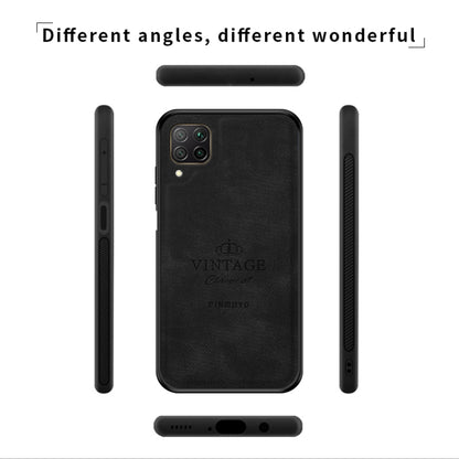 For Huawei Nova 6 SE PINWUYO Zun Series PC + TPU + Skin Waterproof And Anti-fall All-inclusive Protective Shell(Black) - Huawei Cases by PINWUYO | Online Shopping UK | buy2fix