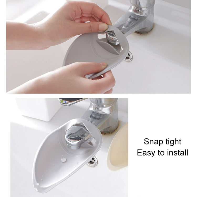 Faucet Extender Solid Color Sink Handle Extension Toddler For Bathroom  Children Hand Wash(Beige) - Faucets & Accessories by buy2fix | Online Shopping UK | buy2fix