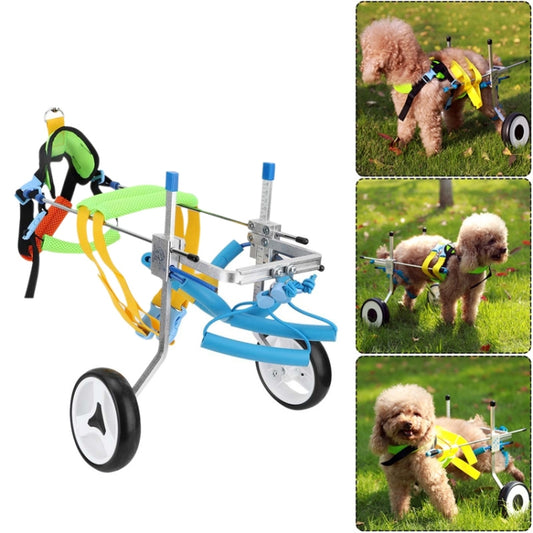 Pet Wheelchair Disabled Dog Old Dog Cat Assisted Walk Car Hind Leg Exercise Car For Dog/Cat Care, Size:M - Training Aids by buy2fix | Online Shopping UK | buy2fix