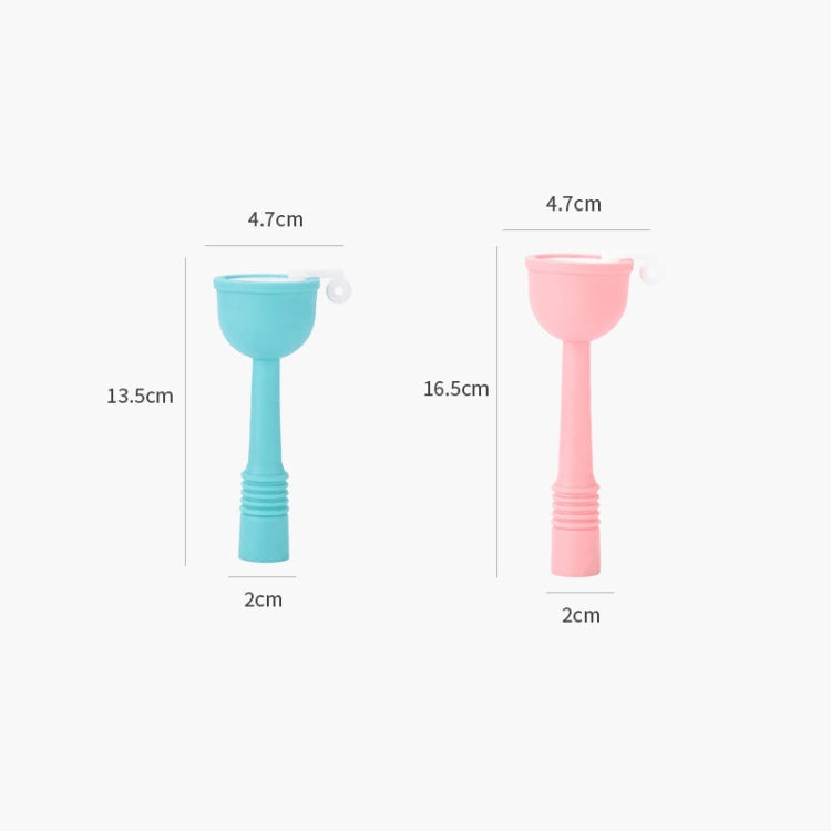 Kitchen Faucet Water-saving Shower(Long Pink) - Filters by buy2fix | Online Shopping UK | buy2fix
