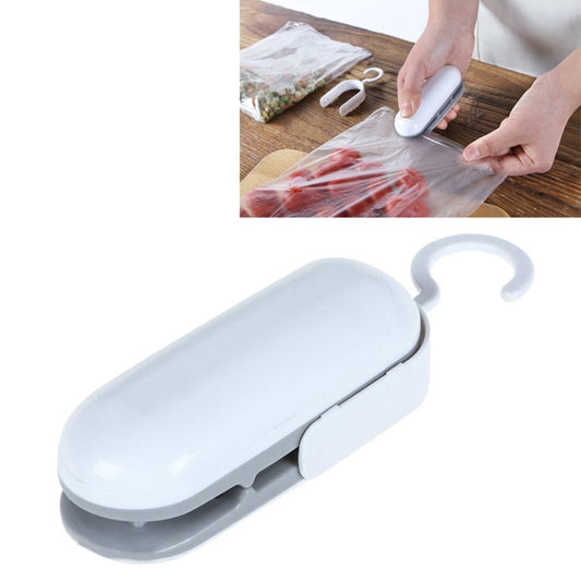 Household Mini Heat Sealing Machine Package Sealer Clamps(Gray) - Preservation Supplies by buy2fix | Online Shopping UK | buy2fix