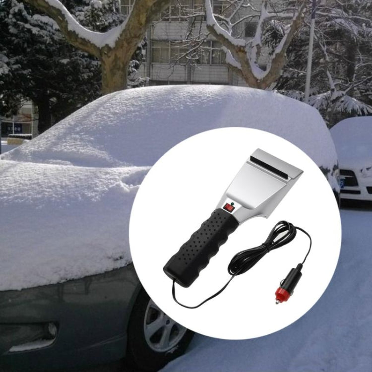 12V Electric Heated Car Ice Scraper Automobiles Cigarette Lighter Snow Removal Shovel - Ice Scraper by buy2fix | Online Shopping UK | buy2fix