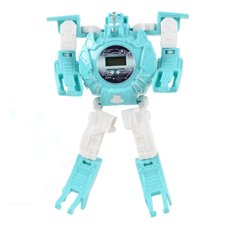 3 PCS Children Electronic Watch Cartoon Deformation Robot Toy Watch(Blue) - Electronic Pets by buy2fix | Online Shopping UK | buy2fix