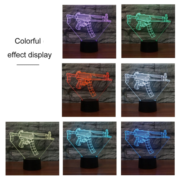 FS-4547 3D Night Light LED Acrylic Visual Light, Rechargeable Version - Novelty Lighting by buy2fix | Online Shopping UK | buy2fix