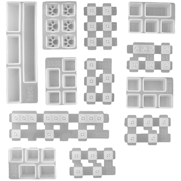 2 PCS DIY Keycap Silicone Mold OEM Mechanical Keyboard Silicone Mold, Style: MD3521 - Arts & Crafts by buy2fix | Online Shopping UK | buy2fix