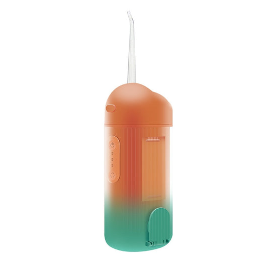 A68 Retractable Electric Dental Flusher Portable Water Dental Floss Household Tooth Cleaner(Gradient Orange) - Oral Irrigators by buy2fix | Online Shopping UK | buy2fix