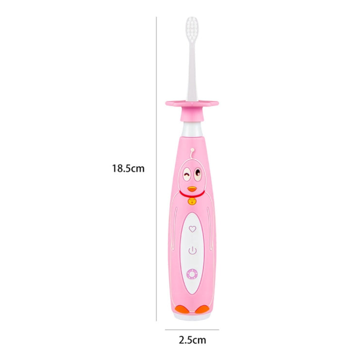 A3 Silicone Soft Sonic Electric Toothbrush(Red) - Toothbrushes by buy2fix | Online Shopping UK | buy2fix
