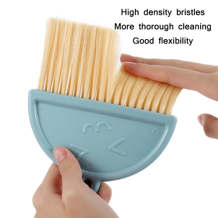 6 Set Home Desktop Mini Keyboard Cleaning Brush With Dustpan(Grey) - Sponges, Cloths & Brushes by buy2fix | Online Shopping UK | buy2fix