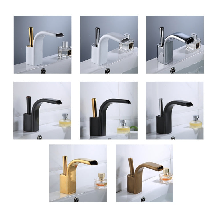 Bathroom All Copper Basin Hot And Cold Water Faucet, Specification: Black Ancient - Faucets & Accessories by buy2fix | Online Shopping UK | buy2fix