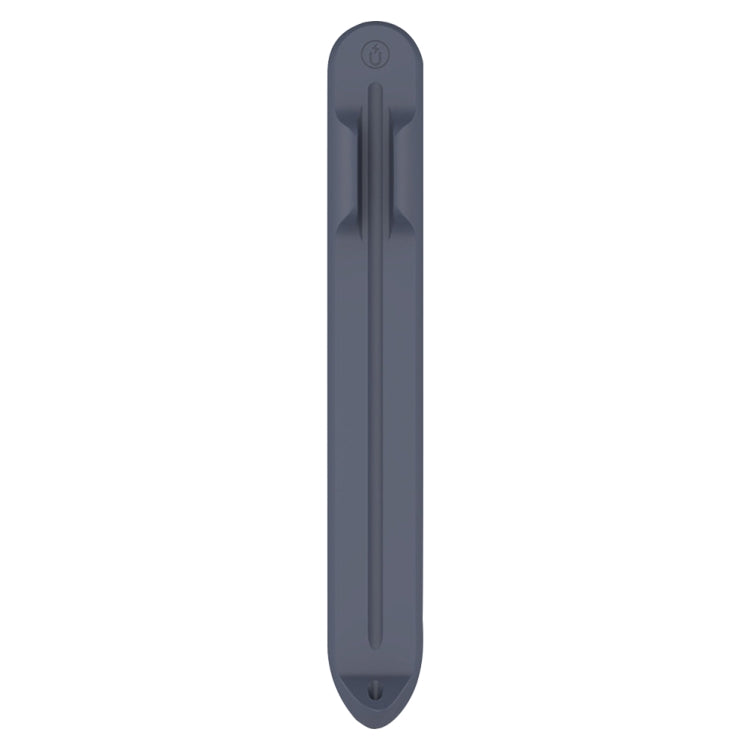 CY112 Stylus Silicone Magnetic Absorption Pen Holder For Apple Pencil1/2(Blue) - Pencil Accessories by buy2fix | Online Shopping UK | buy2fix