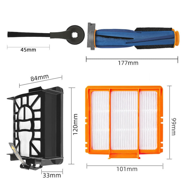 For Shark AI AV2501AE / AV2502AE Robot Vacuum Accessories Filter Cotton - For Shark Accessories by buy2fix | Online Shopping UK | buy2fix