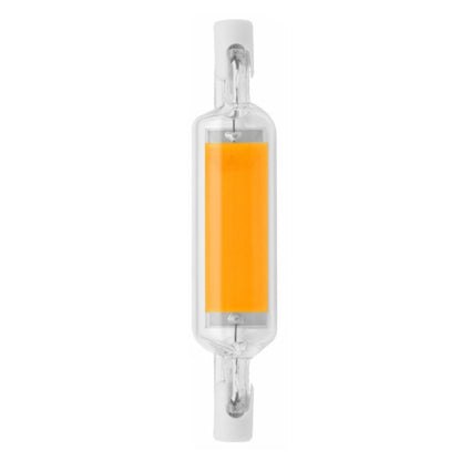 78MM 10W R7S LED COB Dimmer Glass Lamp Double-end Horizontal Plug-in Light(220V Warm White Light) - LED Blubs & Tubes by buy2fix | Online Shopping UK | buy2fix