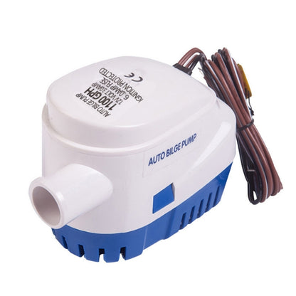 750GPH-12V Blue  Automatic Bilge Pump Submersible Water Electric Pump For Yacht Marine Boat - Marine Accessories & Parts by buy2fix | Online Shopping UK | buy2fix