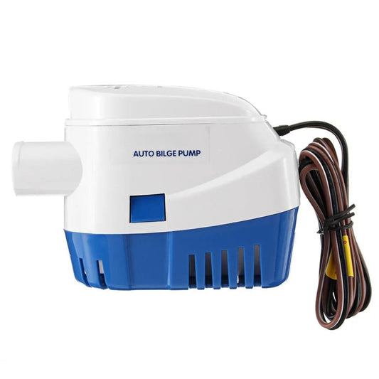 750GPH-24V Blue  Automatic Bilge Pump Submersible Water Electric Pump For Yacht Marine Boat - Marine Accessories & Parts by buy2fix | Online Shopping UK | buy2fix