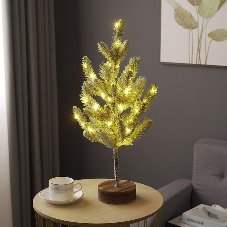 FS-SD045 Pine Needle Tree LED Christmas Atmosphere Home Decoration Light(Warm White) - Christmas Decoration Lamps by buy2fix | Online Shopping UK | buy2fix