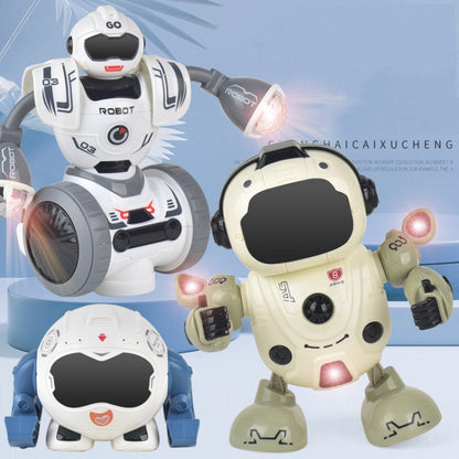 Intelligent Early Education Sound and Light Mechanical Robot Toys, Color: 15 Blue - RC Robots by buy2fix | Online Shopping UK | buy2fix