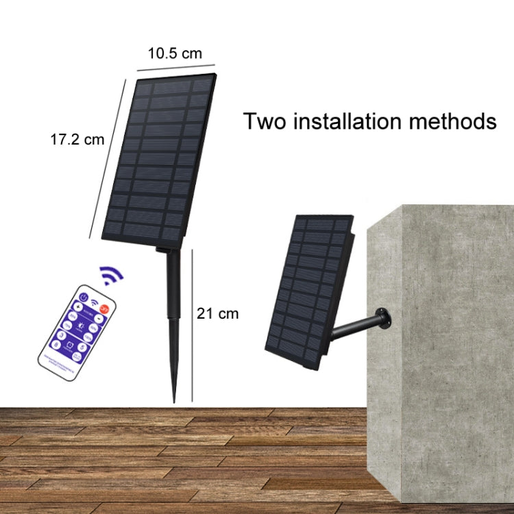 Outdoor Solar Remote Control RGB String Lights Christmas Decoration Lights, Specification: Warm Light - Solar Lights by buy2fix | Online Shopping UK | buy2fix