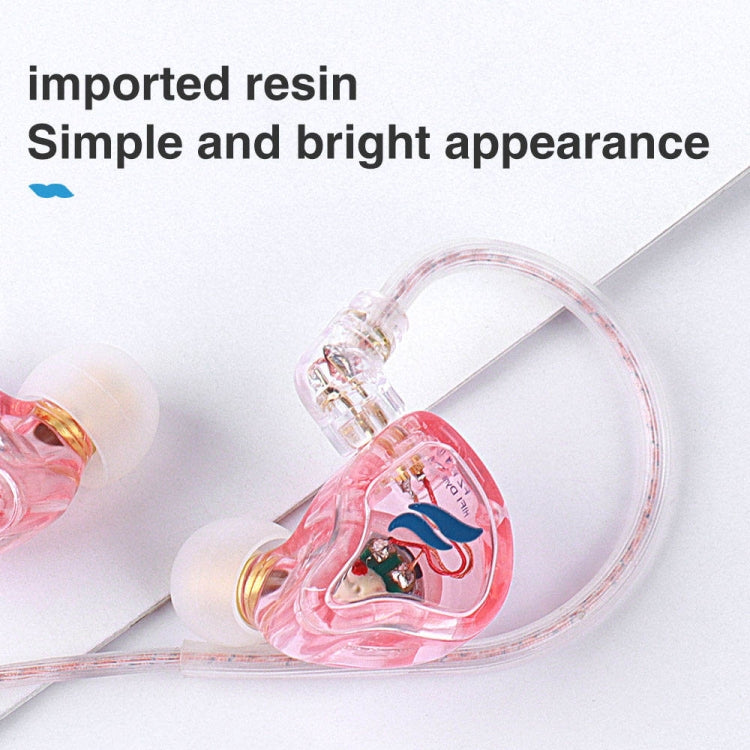 FZ In Ear Type Live Broadcast HIFI Sound Quality Earphone, Color: Pink - In Ear Wired Earphone by FZ | Online Shopping UK | buy2fix