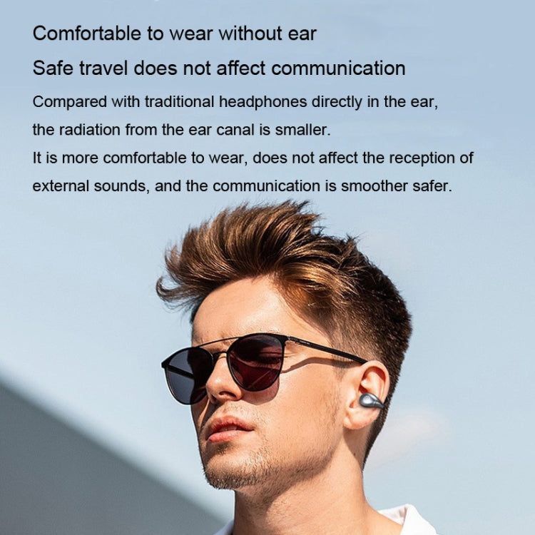 S19 Wireless Ear Clip Noise Reduction Bluetooth Headphone Bone Conduction No Delay Headset(Skin color) - Bluetooth Earphone by buy2fix | Online Shopping UK | buy2fix