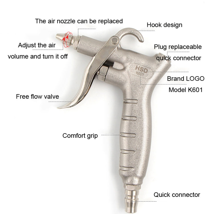 HSD K601 Decontamination Jet Dust Cleaner With Long Nozzle And Short Nozzle - Others by HSD | Online Shopping UK | buy2fix