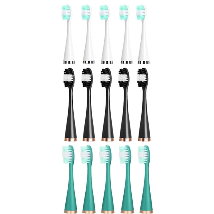 Electric Dental Scaler Accessories Replacement Head, Color: 5pcs Toothbrush Head Green - Replacement Brush Heads by buy2fix | Online Shopping UK | buy2fix