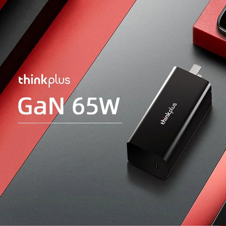 Lenovo Thinkplus GaN 65W PD3.0 QC3.0 Fast Charger Power Adapter For Notebook Mobile Phone，CN Plug(Red) - USB Charger by Lenovo | Online Shopping UK | buy2fix