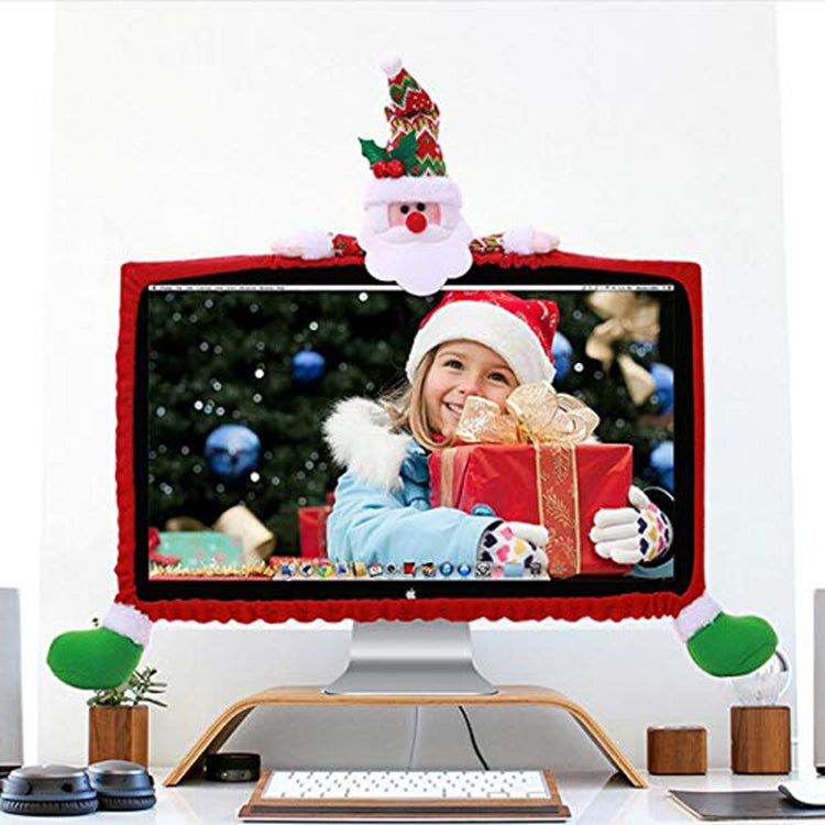 F-W231 Snowman Model 3D Cartoon Dust Protection Computer Sleeve Christmas Decoration Supplies - Christmas Ornaments by buy2fix | Online Shopping UK | buy2fix