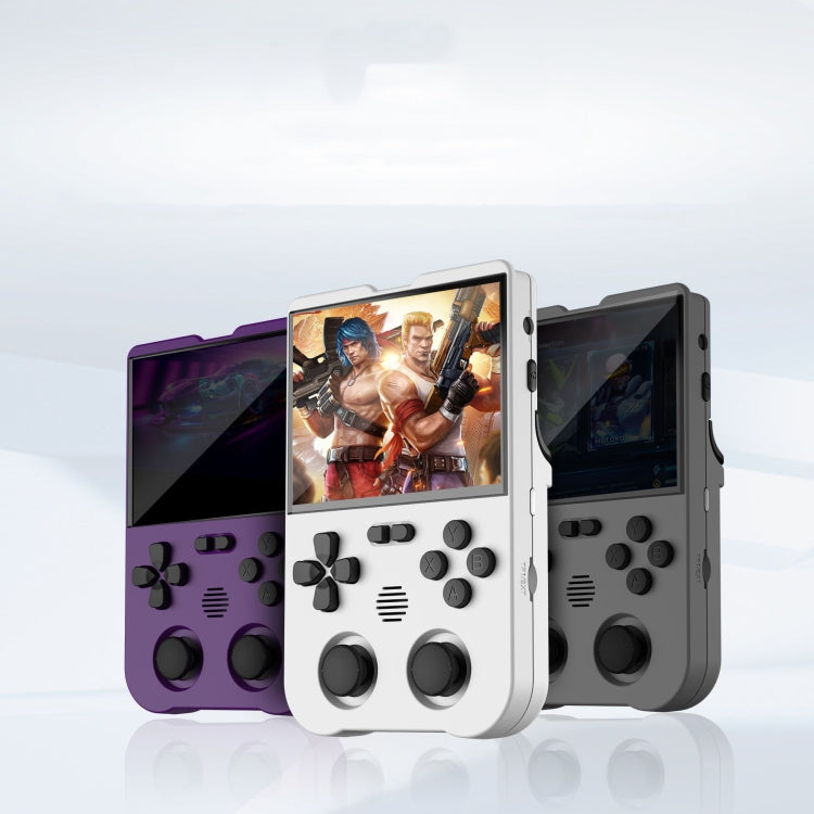 AMPOWN XU10 Handheld Game Console 3.5-Inch IPS Screen Linux System Portable Video Arcade 64G(Purple) - Pocket Console by AMPOWN | Online Shopping UK | buy2fix