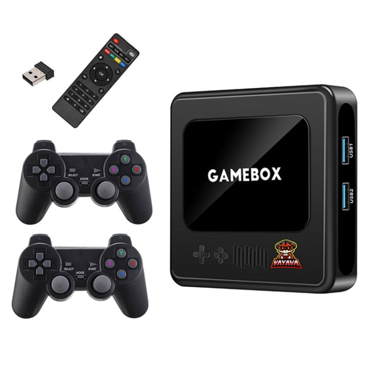 G10 GAMEBOX TV Box Dual System Wireless Android 3D Home 4K HD Game Console Support PS1 / PSP, Style: 64G 30,000+ Games (Black) - Pocket Console by buy2fix | Online Shopping UK | buy2fix