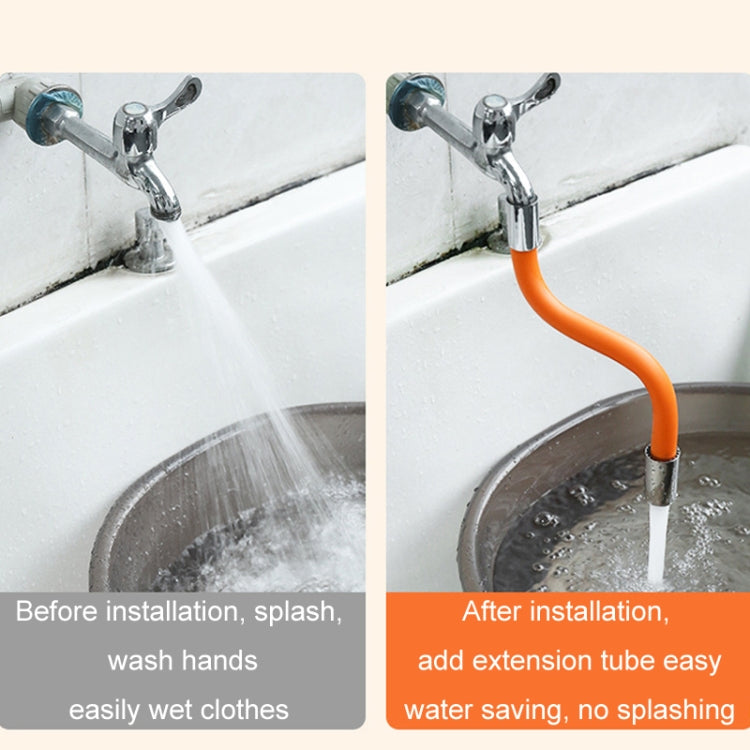 Faucet Splash-proof Universal Bending Shaping Extension Tube, Length: 20cm - Faucets & Accessories by buy2fix | Online Shopping UK | buy2fix