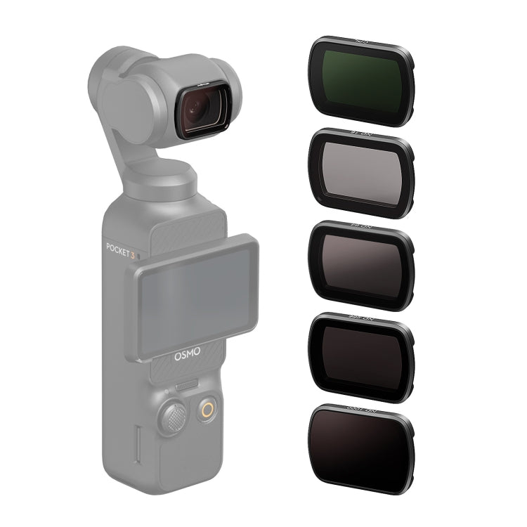 For DJI Osmo Pocket 3 aMagisn HD Double Sided Coated Filters Sports Camera Protective Goggles, Style: CPL - Lens Accessories by aMagisn | Online Shopping UK | buy2fix