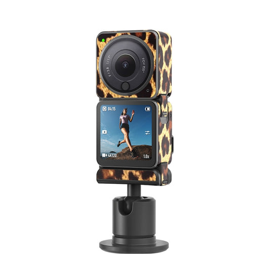 For DJI Action 2 aMagisn Body Protection Paper Scratch-Resistant Film Accessories, Style: Dual-screen Model Leopard Print -  by aMagisn | Online Shopping UK | buy2fix