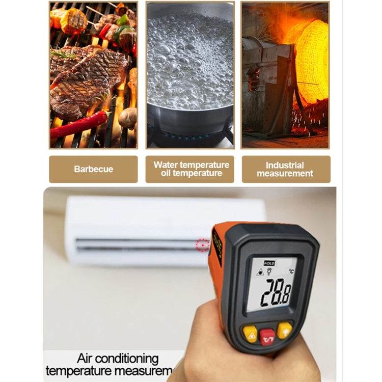 NJTY Digital Display High-Precision Infrared Thermometer For Bakery Kitchen Industry, Spec: T400 - Digital Thermometer by NJTY | Online Shopping UK | buy2fix