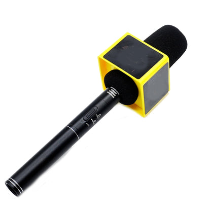 Interview Microphone Logo Flag Station, Spec: Triangular Black - Microphone by buy2fix | Online Shopping UK | buy2fix