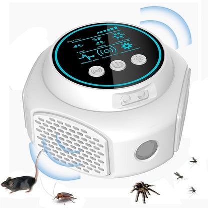 219 Intelligent Ultrasonic Multi-dimensional Frequency Conversion Home Indoor Mouse Repeller(White) - Repellents by buy2fix | Online Shopping UK | buy2fix